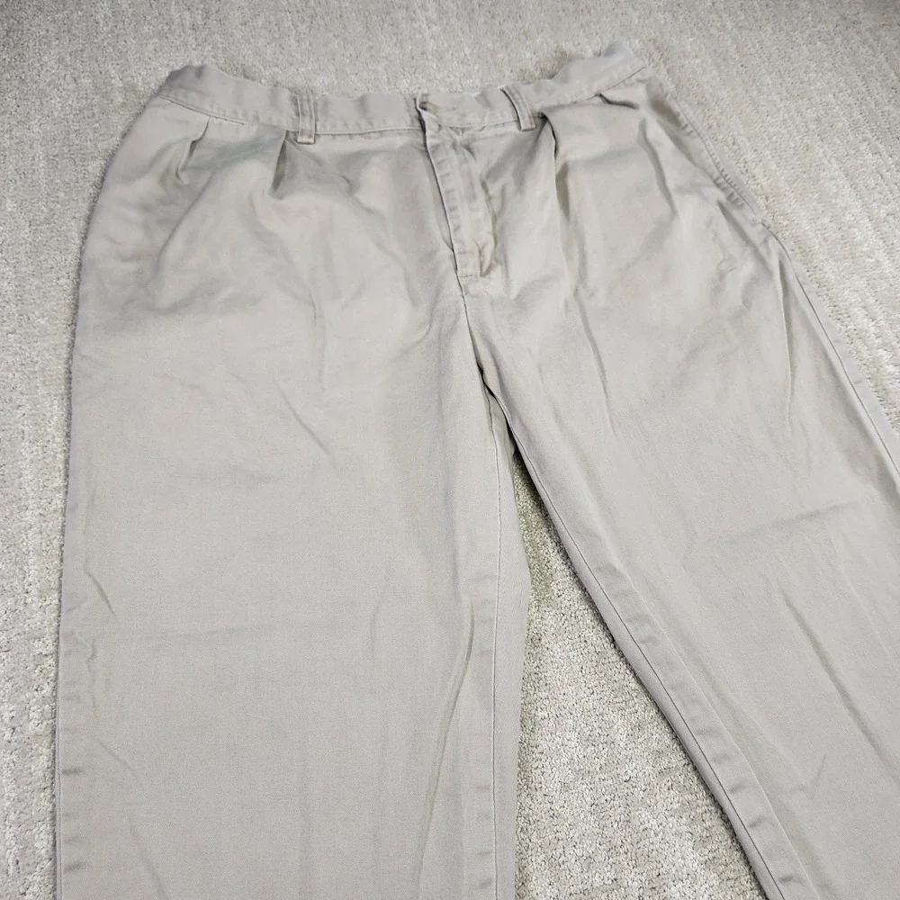 Vintage Polo Ralph Lauren Ethan Pants Men 34x32 READ* Pleated‎ High Rise Trouser